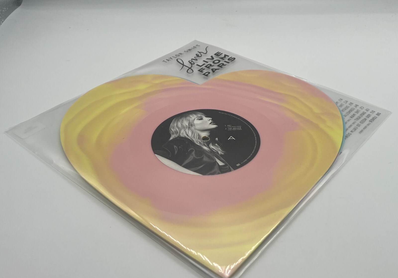 Vinyl records and signed music